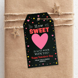 Étiquettes cadeaux Coeurs, étiquette Saint-Valenti