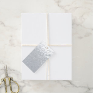 Étiquettes Cadeaux Créez votre propre modèle personnalisable bleu gri