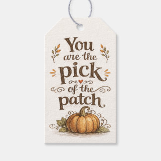 Étiquettes Cadeaux d'Automne