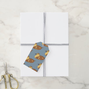 étiquettes cadeaux de canard sauvage