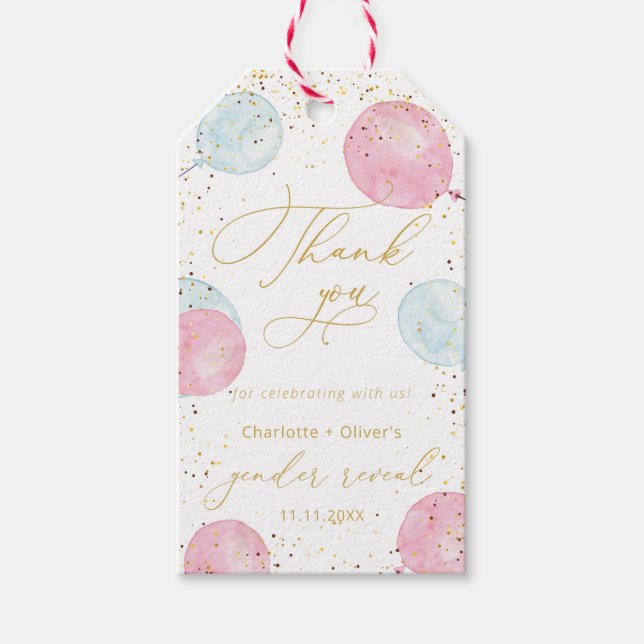 Étiquettes cadeaux de la fête de la Révélation de  (Devant)