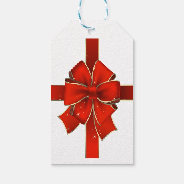 Étiquettes cadeaux de Noël (Dos)