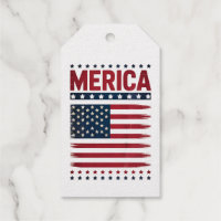 Drapeau Américain 4 Juillet Merica