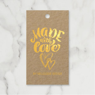 Étiquettes Cadeaux Élégante calligraphie personnalisable faite avec a