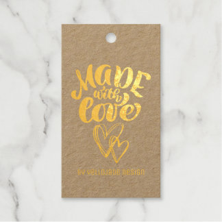 Étiquettes Cadeaux Élégante calligraphie personnalisable faite avec a