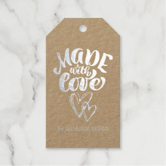 Étiquettes Cadeaux Élégante calligraphie personnalisable faite avec a