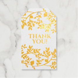 Étiquettes Cadeaux Glimmer Shine Merci Branches & Oiseaux Découpage