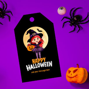 Étiquettes Cadeaux Halloween Soirée Trick or Treat