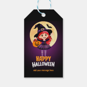 Étiquettes Cadeaux Halloween Soirée Trick or Treat