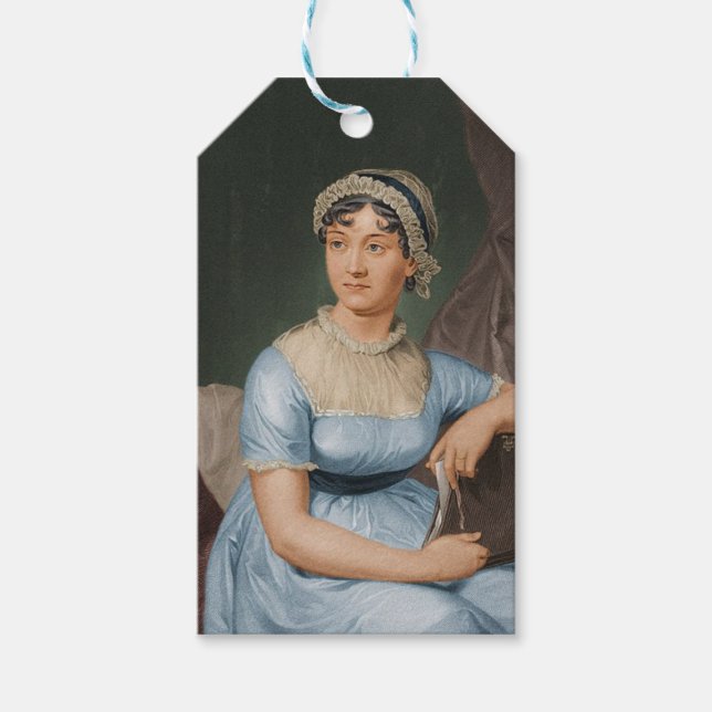 Étiquettes cadeaux Jane Austen (Devant)