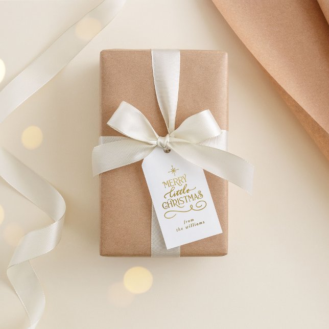 Étiquettes Cadeaux Joyeux petit Noël (Créateur téléchargé)