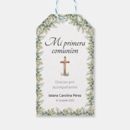 Étiquettes Cadeaux Ma Première Communion 