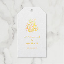 Mariage de tendance Plante blanc élégant