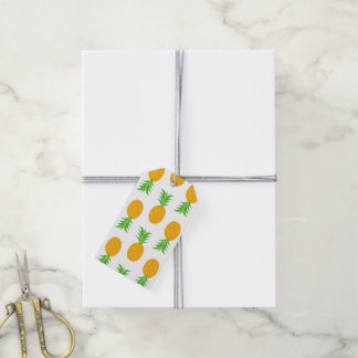 Étiquettes cadeaux Motif pour ananas amusant