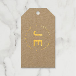 Étiquettes Cadeaux Numéro de table Bagage Balise Couple Initiales mod
