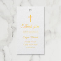 première communion de la croix d'or simple