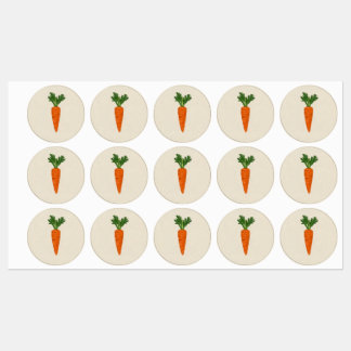 Étiquettes Carottes et Carottes | Papeterie et autocollants c