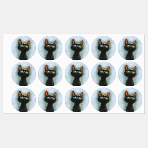 Étiquettes Chat noir enchanté