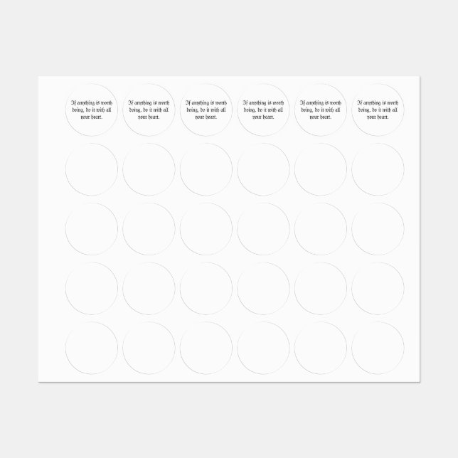 Étiquettes citations motivationnelles (Feuille)