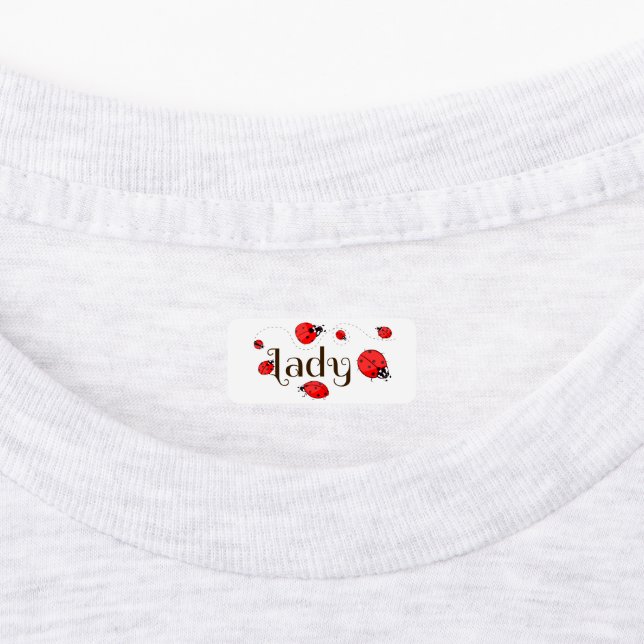 Étiquettes Coccinelle (Apposé)