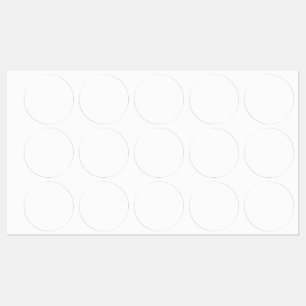 Étiquettes Conception simple blanche personnalisée Ajouter un