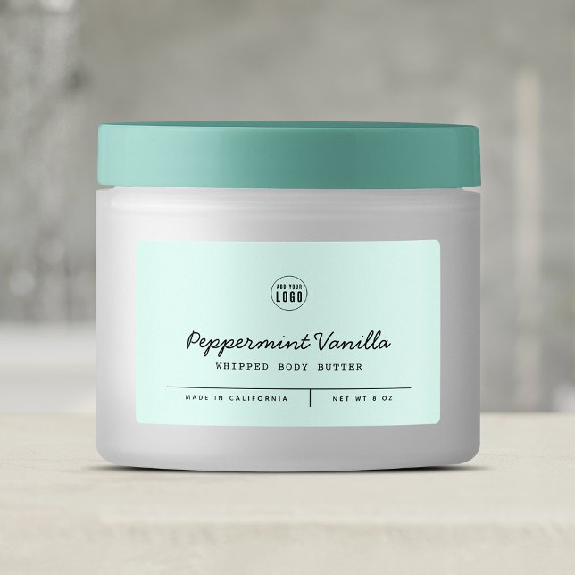 Étiquettes Couleur personnalisée Ajouter le logo Lignes de sc (Créateur téléchargé)