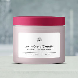 Étiquettes Couleur personnalisée Ajouter le logo Lignes de sc