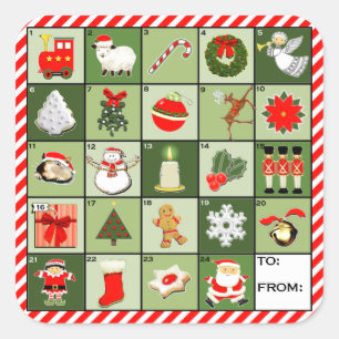 Étiquettes créatives de Noël