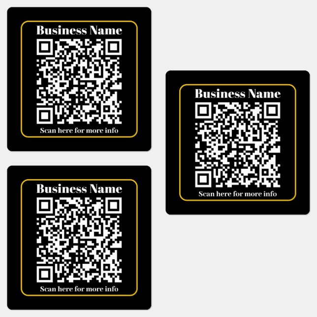Étiquettes Créer un code QR d'entreprise instantanément scann (Groupe)