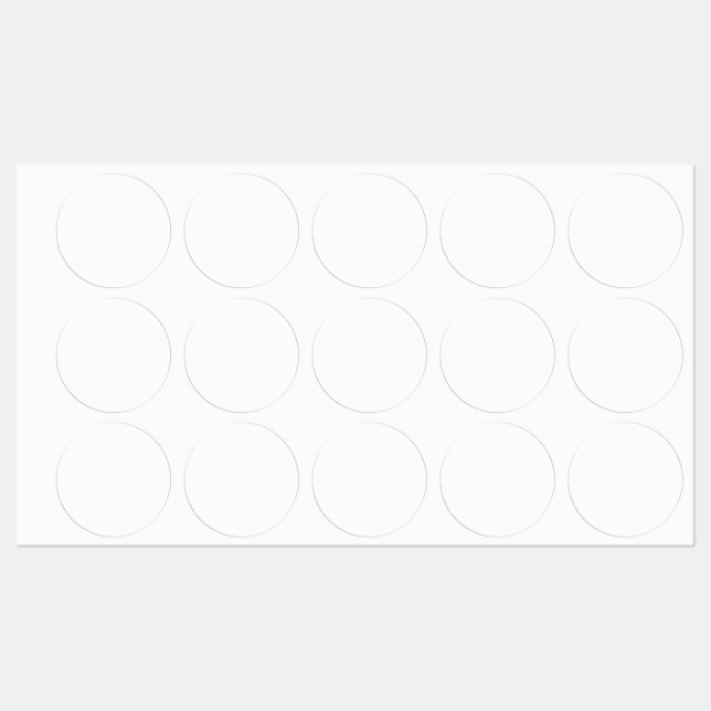 Étiquettes Custom white simple Design Add Photo or Text (Feuille)