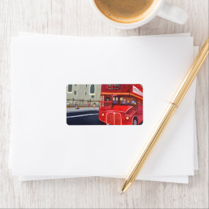 Étiquettes d'adresse de bus de Londres 