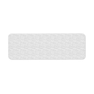 Étiquettes d'adresse de retour à texture de lin de