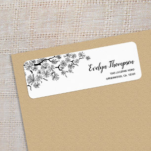 Étiquettes d'adresse de retour de la branche de pi