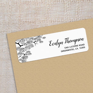 Étiquettes d'adresse de retour de la branche de pi