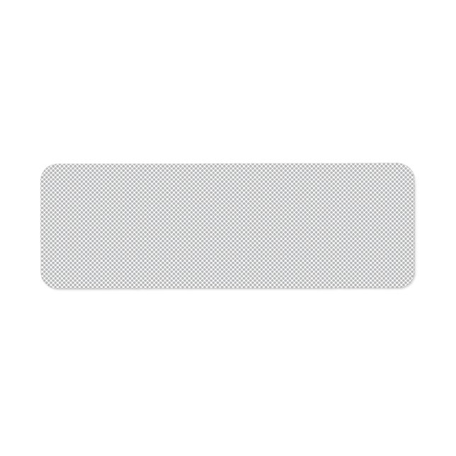 Étiquettes d'adresse de retour | Élégant. Logo. Ar (Devant)