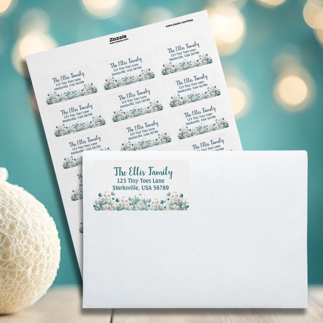 Étiquettes d'adresse de retour rustique à thème na (Nautical Themed Return Address Labels)