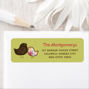 Étiquettes d'adresse pour Baby Shower Candy Pop Da