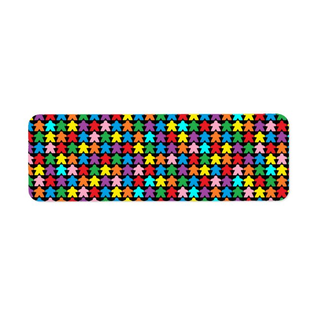 Étiquettes d'adresses de retour des membres multic (Devant)