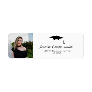 Étiquettes de adresse de retour de photo