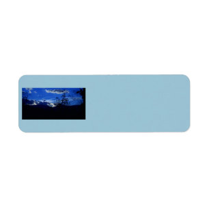 Étiquettes de adresse des monts Very Blue Ridge