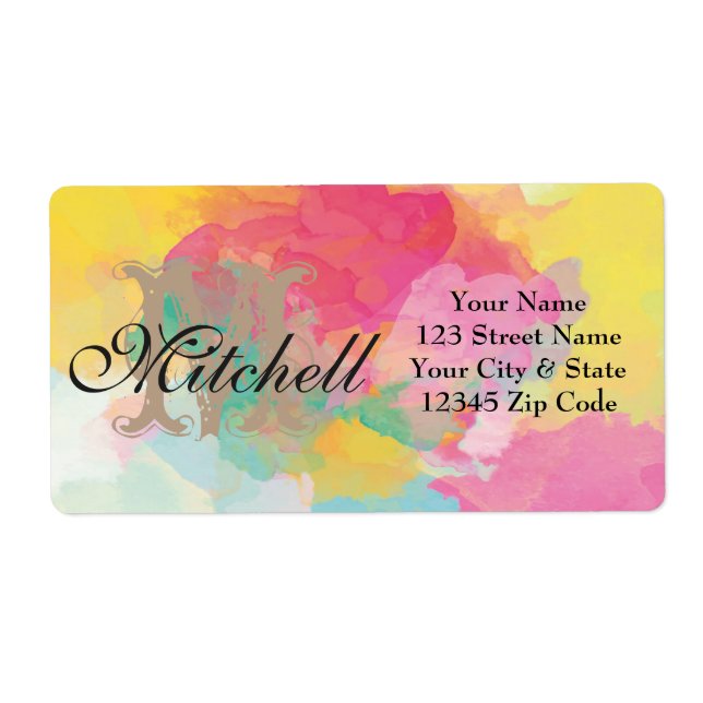 Étiquettes de adresse d'expédition personnalisés d (Devant)