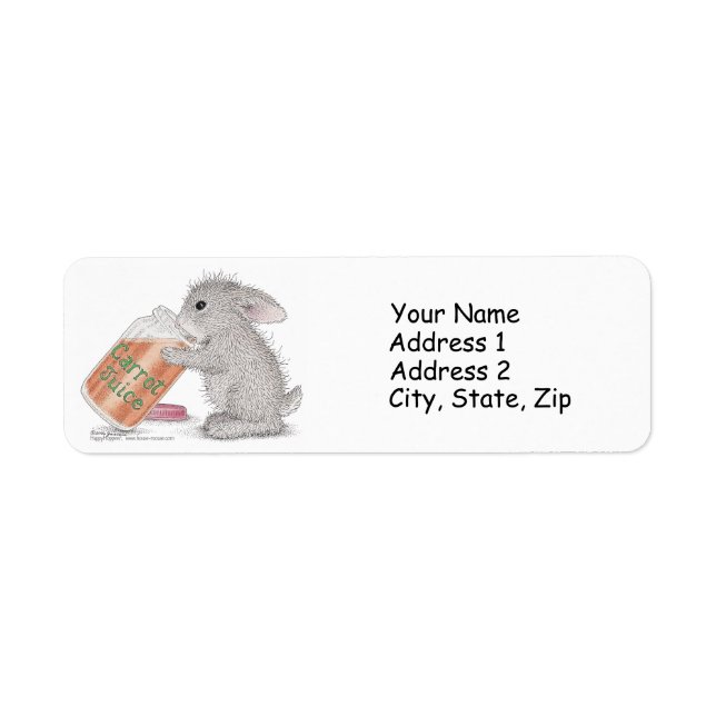 Étiquettes de adresse HappyHoppers® (Devant)