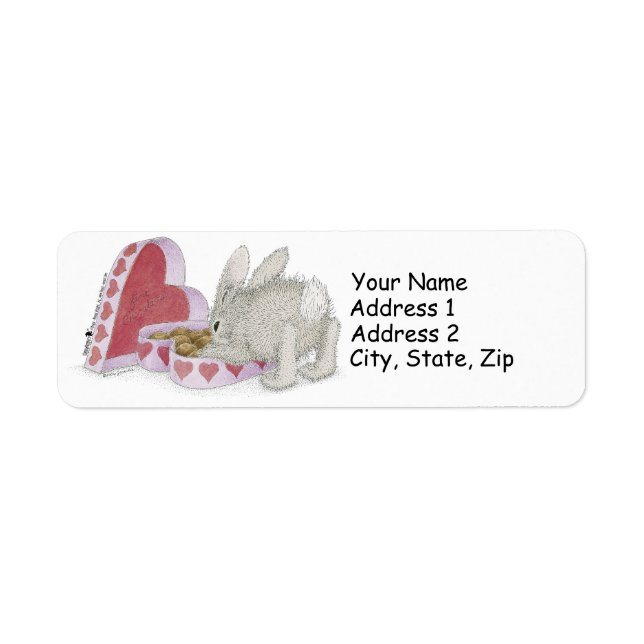 Étiquettes de adresse HappyHoppers® (Devant)