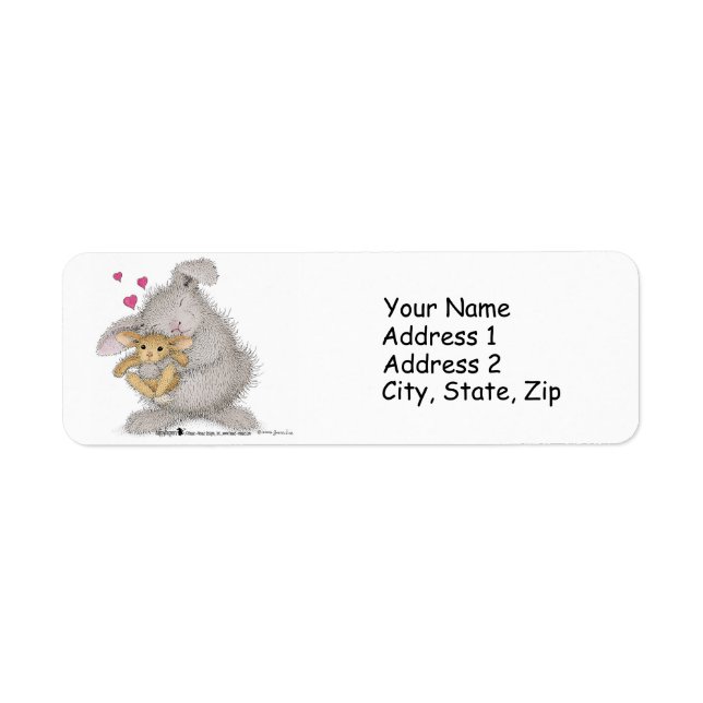 Étiquettes de adresse HappyHoppers® (Devant)