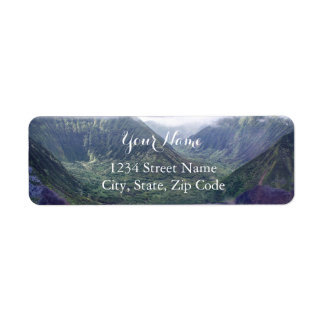 Étiquettes de adresse Hawaii cachés