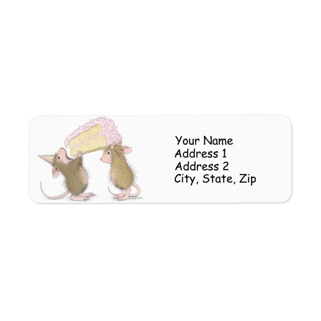 Étiquettes de adresse House-Mouse Designs® (Devant)