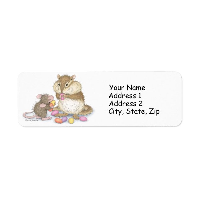 Étiquettes de adresse House-Mouse Designs® (Devant)