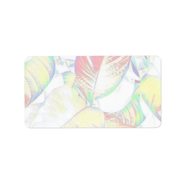 Étiquettes de adresse personnalisés (Devant)