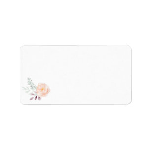 ÉTIQUETTES DE ADRESSE SECRET GARDEN MARIAGE