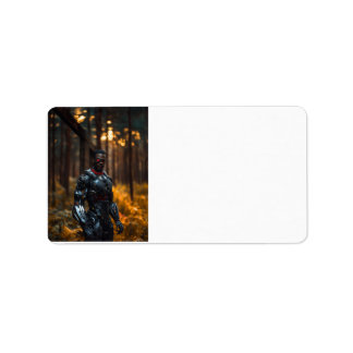 Étiquettes de adresse Super Soldier
